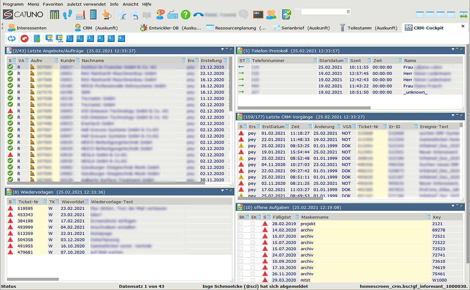 Individueller Homescreen